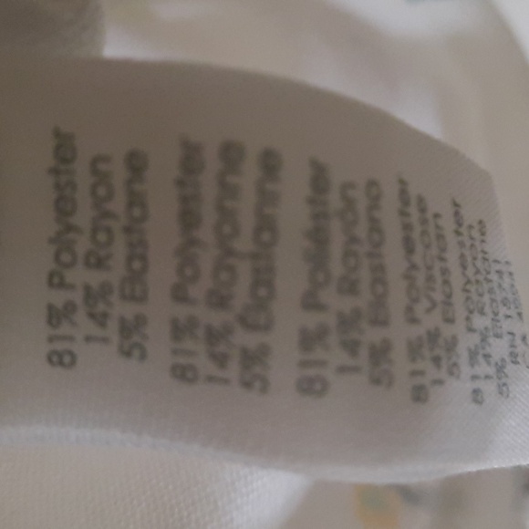 NWT P.J.SALVAGE IVORY DOG/FLOWERS PRINT PAJAMA TOP SZ 2X - Picture 9 of 15